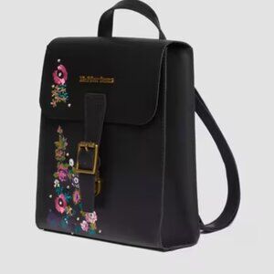 VINTAGE FLORAL LEATHER MINI BACKPACK